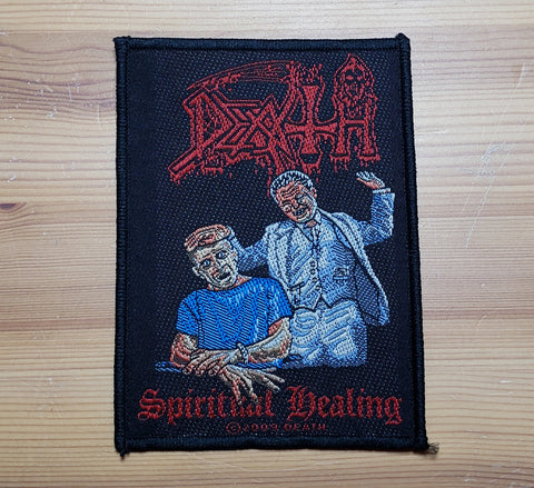 Death - Spiritual Healing Woven Patch