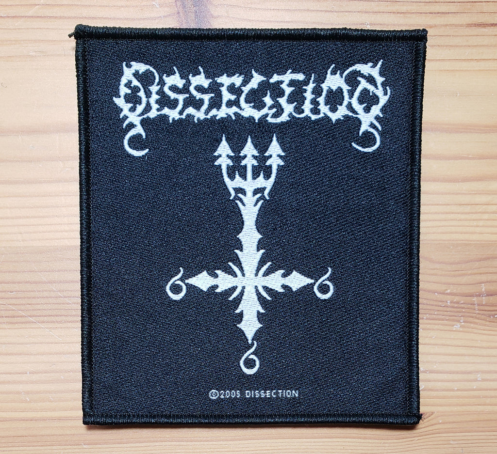 Dissection - Trident Woven Patch