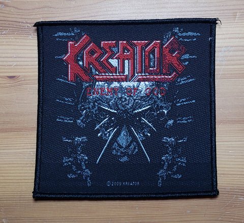 Kreator - Enemy of God Woven Patch
