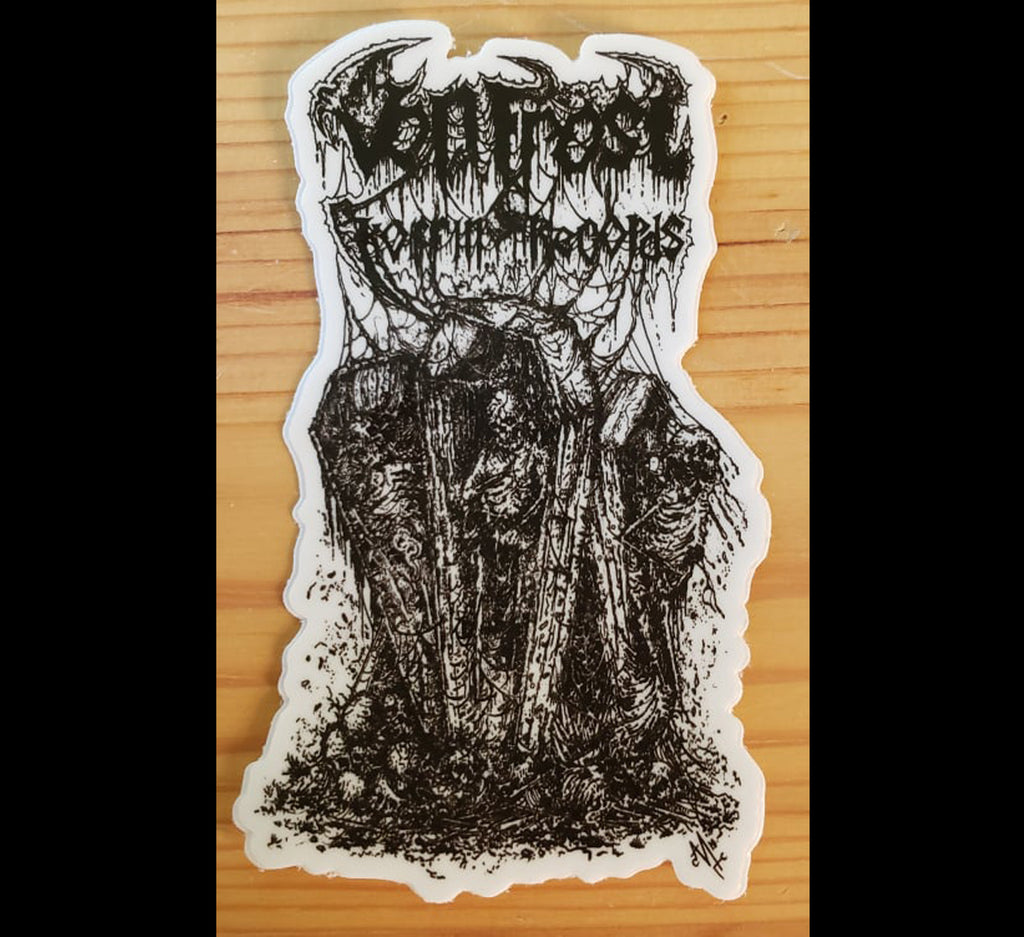 Von Frost Koffin Records Vinyl Sticker