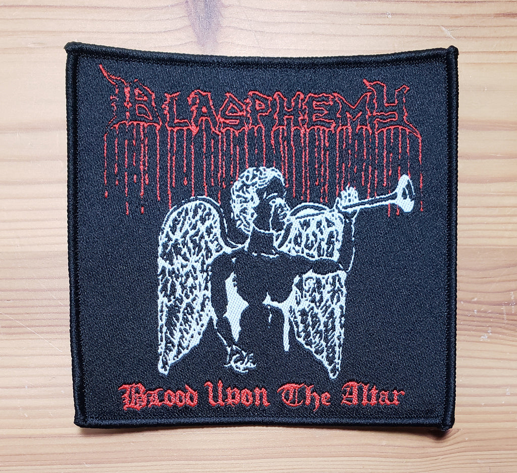 Blasphemy - Blood Upon The Altar Woven Patch
