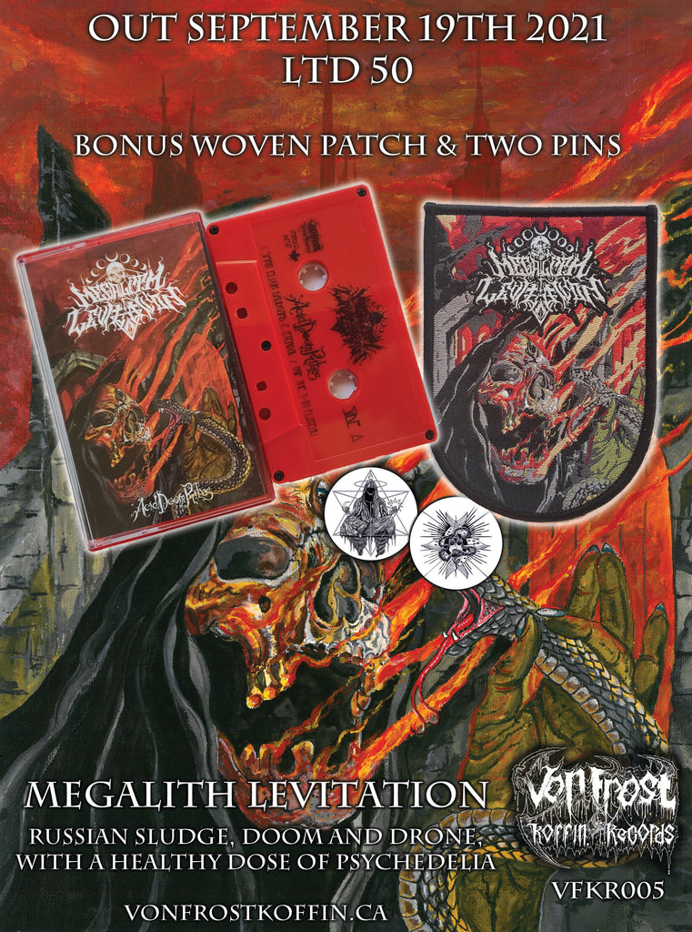 OUT NOW! Megalith Levitation - Acid Doom Rites Cassette