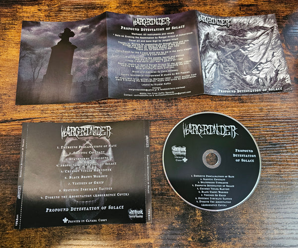 Wargrinder - Profound Detestation of Solace CD