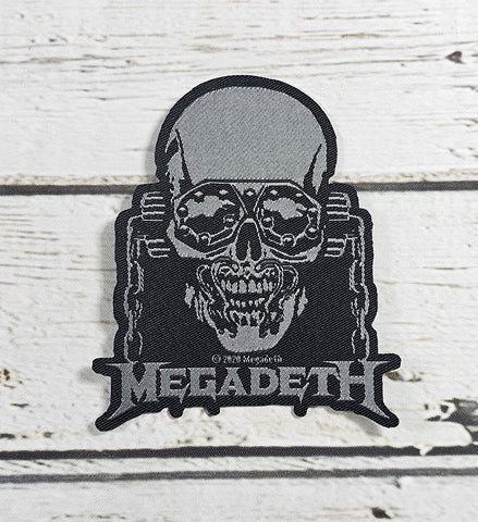 Megadeth - Vic Rattlehead Die Cut Woven Patch