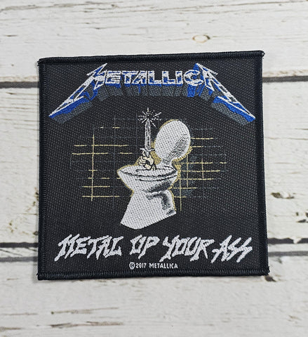 Metallica - Metal Up Your Ass Woven Patch