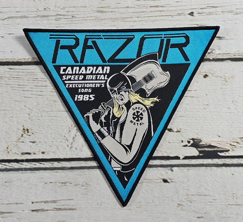 Razor - Canadian Speed Metal Woven Patch
