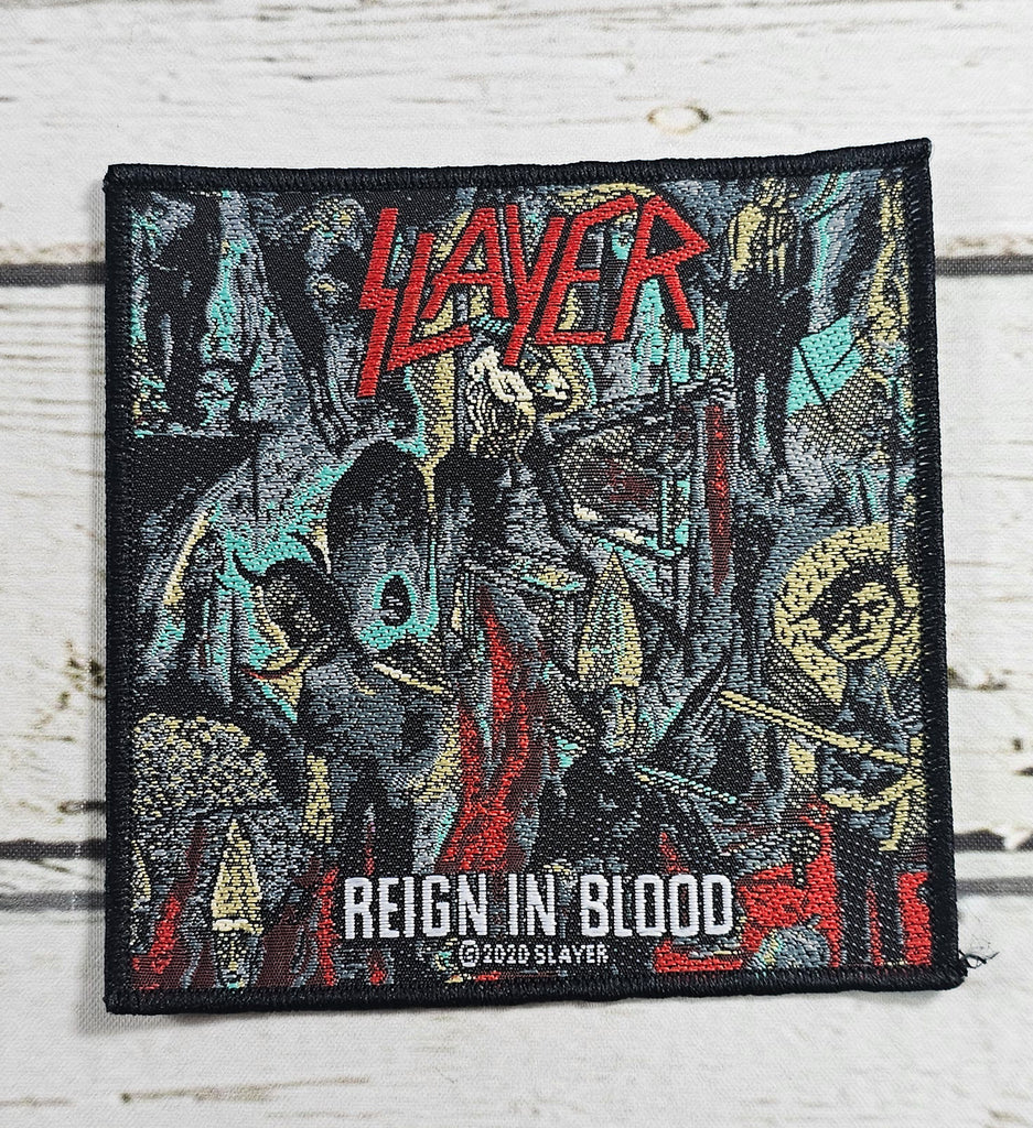 Slayer - Reign In Blood Woven Patch