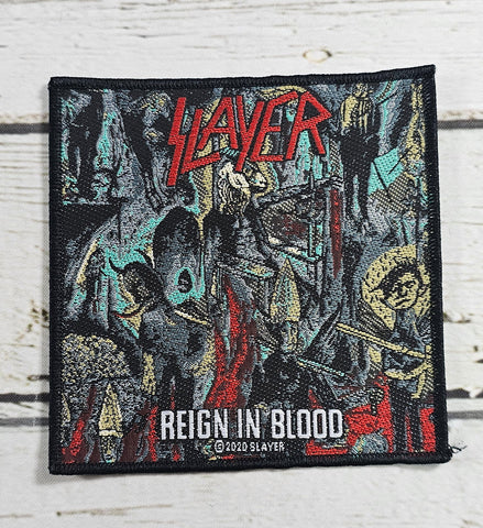 Slayer - Reign In Blood Woven Patch