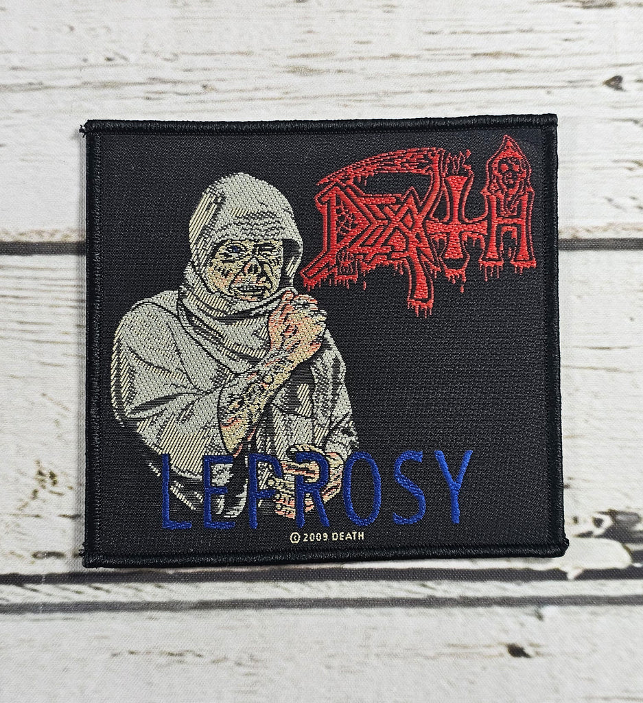 Death - Leprosy Woven Patch