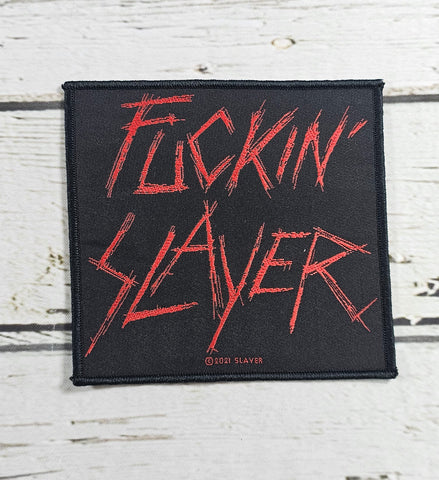 Slayer - Fuckin' Slayer Woven Patch