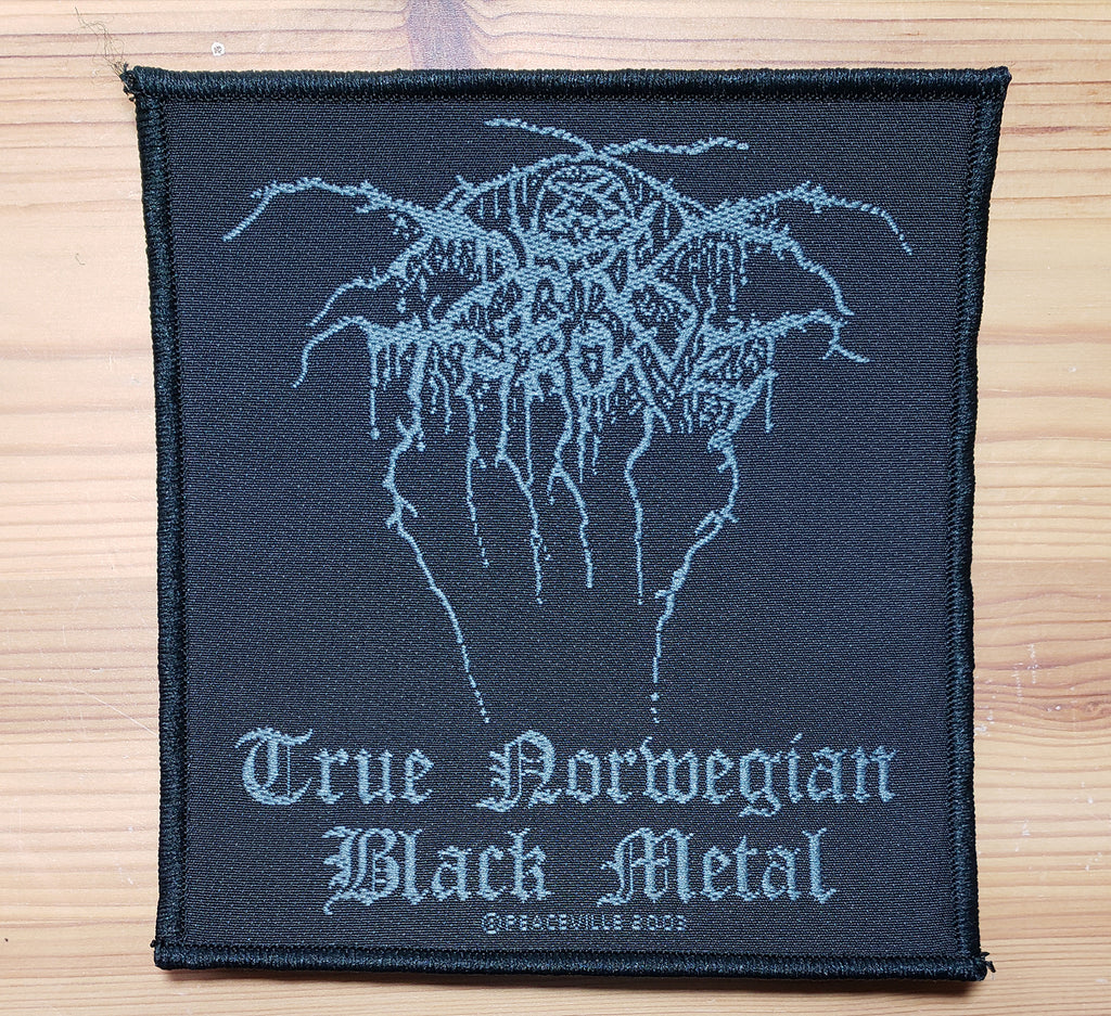 Darkthrone - True Norwegian Black Metal Woven Patch