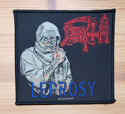 Death - Leprosy Woven Patch