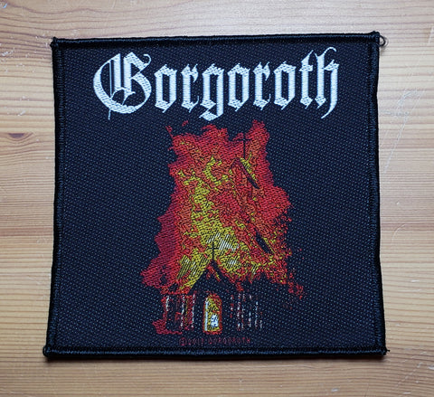 Gorgoroth - Burning Church Woven Patch