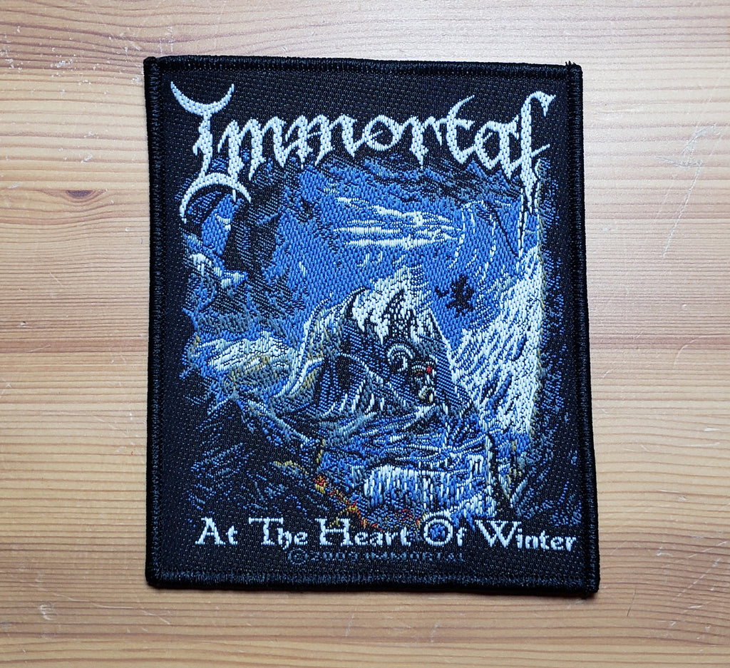 Immortal - At The Heart Of Winter Woven Patch