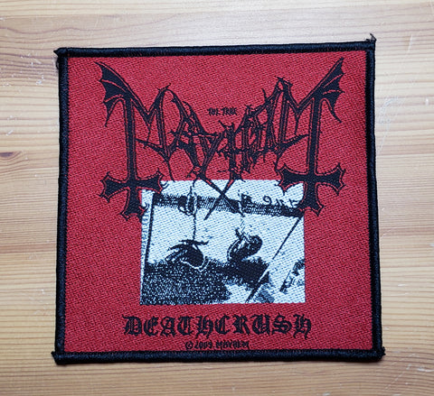 Mayhem - Deathcrush Woven Patch