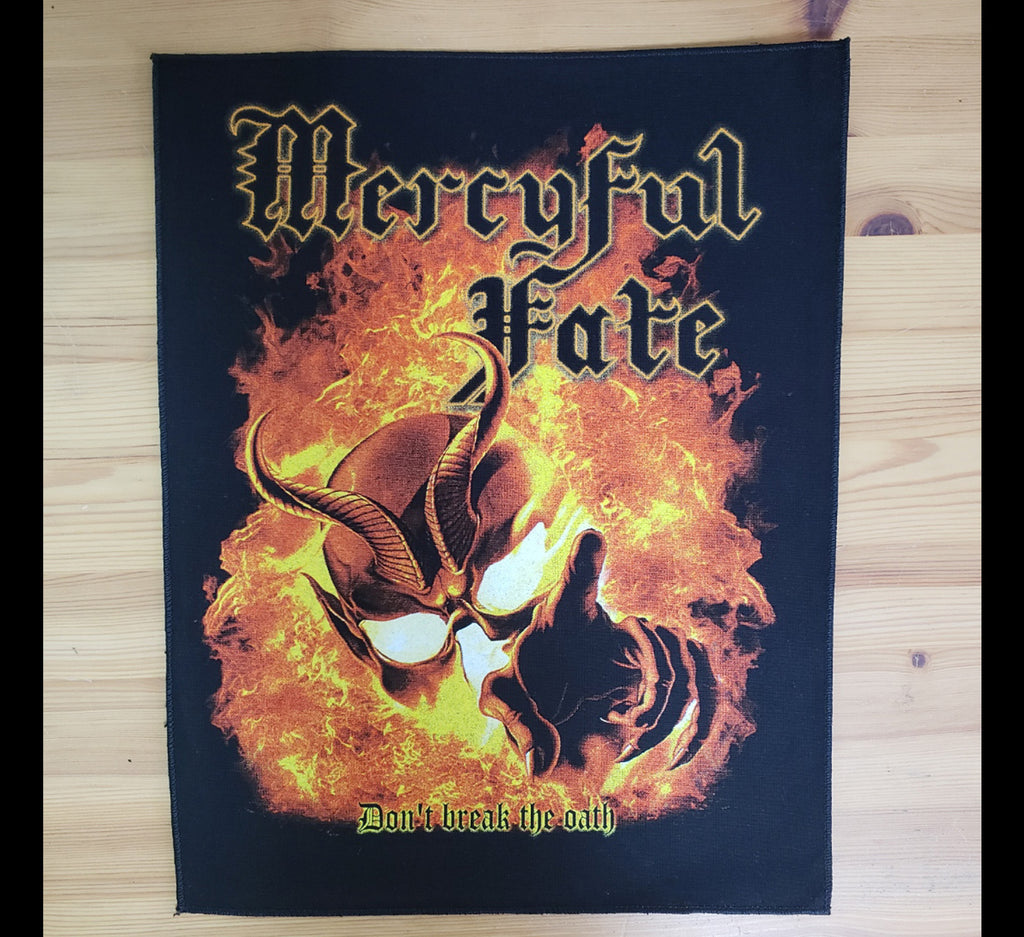 Mercyful Fate - Don't Break the Oath Back Patch