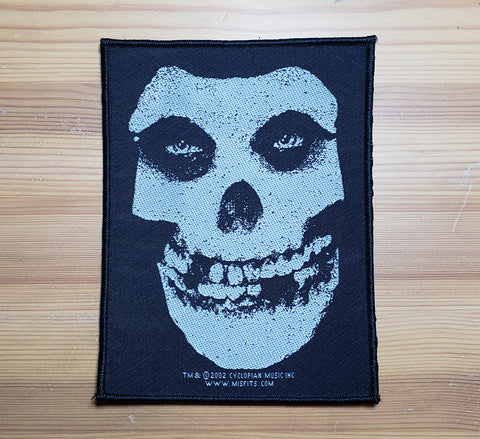Misfits - Classic Skull Woven Patch