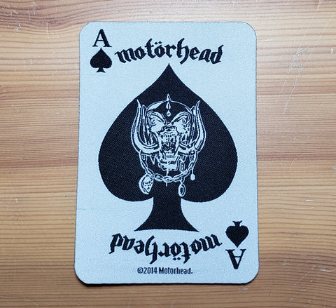 Motorhead - Ace Of Spades Card Woven Patch
