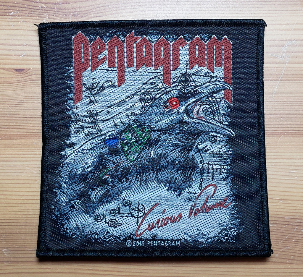 Pentagram - Curious Volume Woven Patch