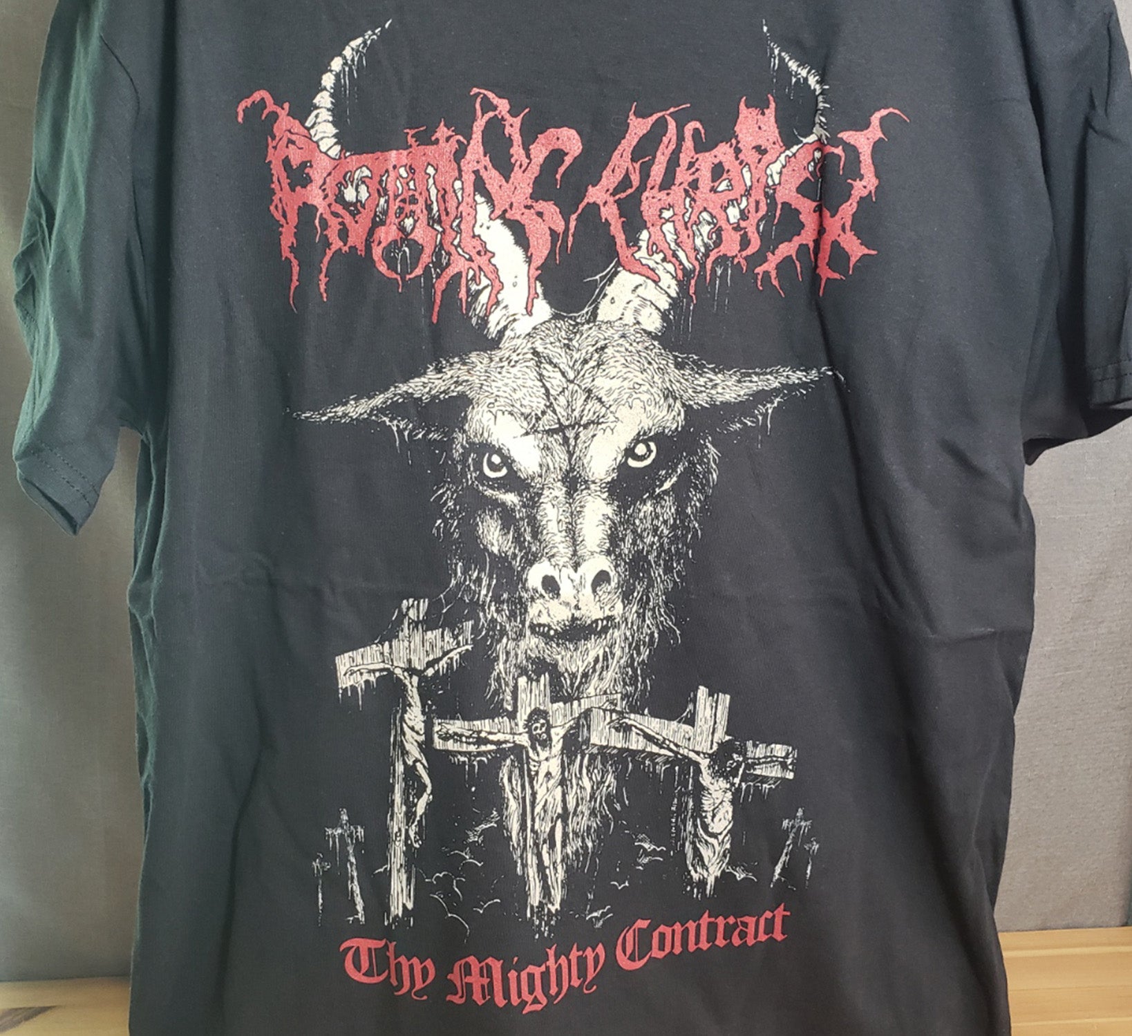Rotting Christ - Thy Mighty Contract Shirt – The Black Beast Emporium \u0026 Von  Frost Koffin Records
