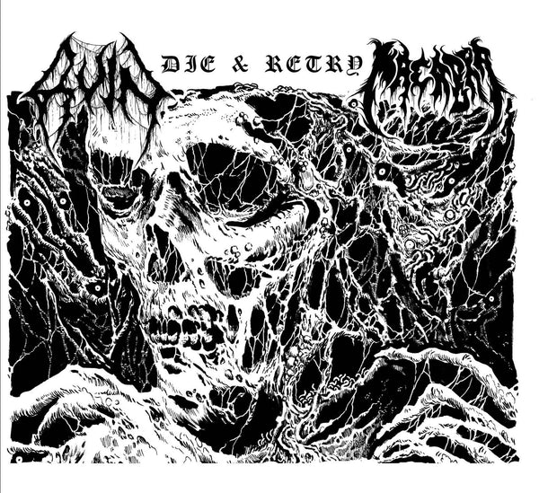 Ruin / Macabra - Die & Retry Split CD
