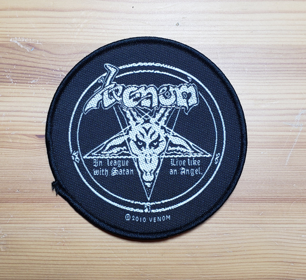 Venom - In League With Satan Woven Patch