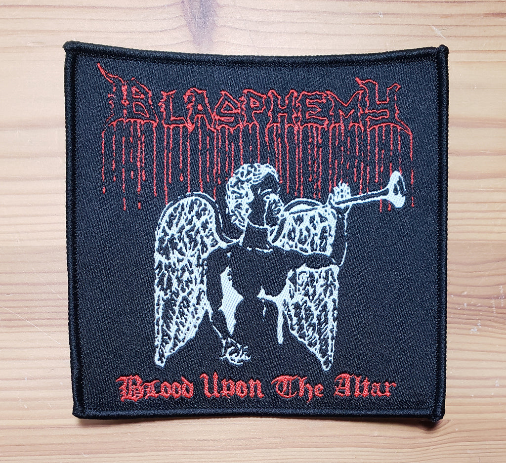 Blasphemy - Blood Upon The Altar Woven Patch